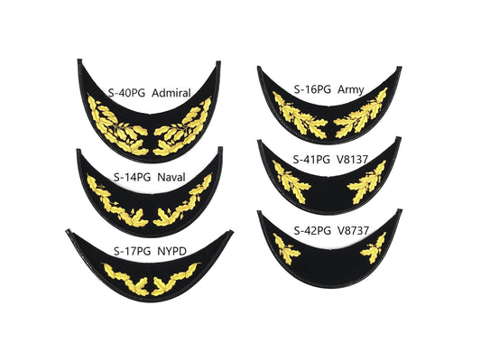 Embroided Visors - Permagold