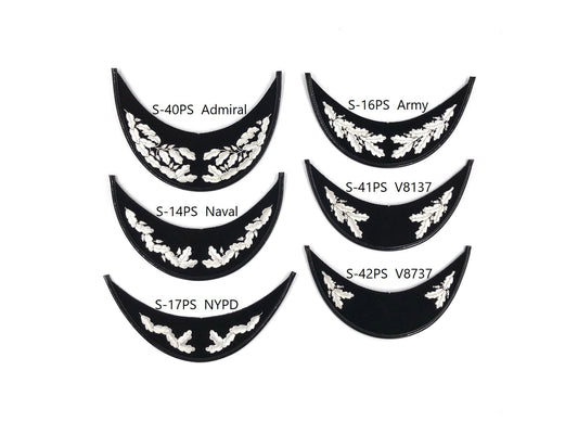 Embroided Visors - Permasilver