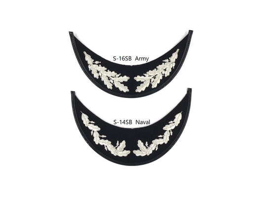 Embroided Visors - Silver Bullion