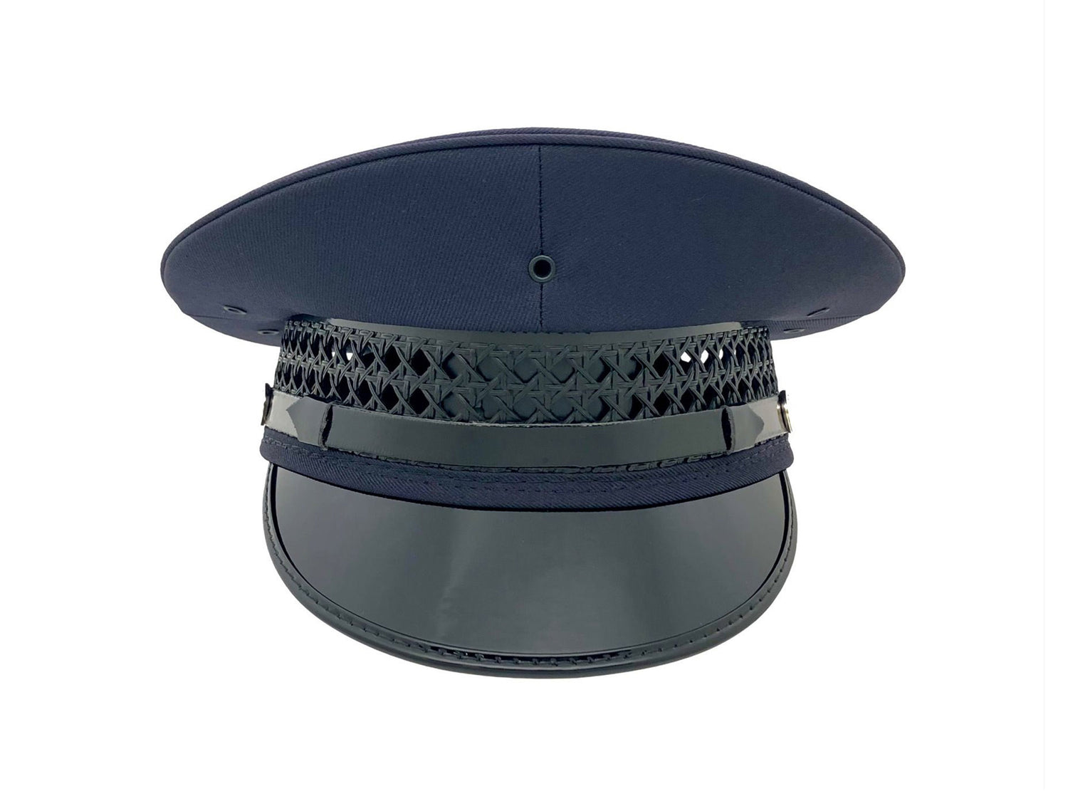 Pershing Cap R-5 Pershing Cap with Open Cane – Keystone Uniform Cap